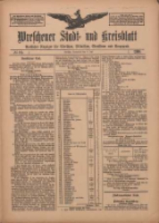 Wreschener Stadt und Kreisblatt: amtlicher Anzeiger für Wreschen, Miloslaw, Strzalkowo und Umgegend 1910.07.09 Nr81