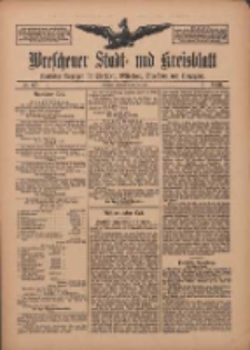 Wreschener Stadt und Kreisblatt: amtlicher Anzeiger für Wreschen, Miloslaw, Strzalkowo und Umgegend 1910.07.23 Nr87