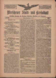Wreschener Stadt und Kreisblatt: amtlicher Anzeiger für Wreschen, Miloslaw, Strzalkowo und Umgegend 1910.07.28 Nr89