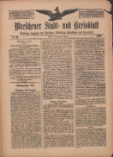 Wreschener Stadt und Kreisblatt: amtlicher Anzeiger für Wreschen, Miloslaw, Strzalkowo und Umgegend 1910.08.02 Nr91