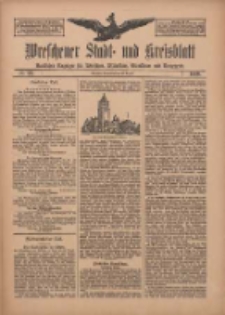Wreschener Stadt und Kreisblatt: amtlicher Anzeiger für Wreschen, Miloslaw, Strzalkowo und Umgegend 1910.08.20 Nr99