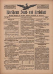 Wreschener Stadt und Kreisblatt: amtlicher Anzeiger für Wreschen, Miloslaw, Strzalkowo und Umgegend 1910.09.06 Nr106