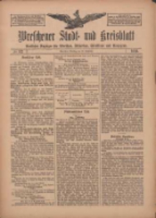 Wreschener Stadt und Kreisblatt: amtlicher Anzeiger für Wreschen, Miloslaw, Strzalkowo und Umgegend 1910.09.20 Nr112