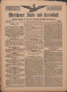 Wreschener Stadt und Kreisblatt: amtlicher Anzeiger für Wreschen, Miloslaw, Strzalkowo und Umgegend 1910.11.05 Nr134