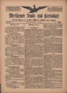 Wreschener Stadt und Kreisblatt: amtlicher Anzeiger für Wreschen, Miloslaw, Strzalkowo und Umgegend 1910.12.15 Nr151
