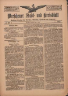 Wreschener Stadt und Kreisblatt: amtlicher Anzeiger für Wreschen, Miloslaw, Strzalkowo und Umgegend 1912.03.16 Nr33