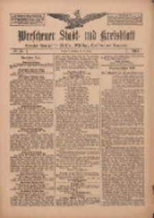 Wreschener Stadt und Kreisblatt: amtlicher Anzeiger für Wreschen, Miloslaw, Strzalkowo und Umgegend 1912.03.19 Nr34