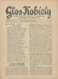 Głos Kobiety 1932.02.18 R.2 Nr4