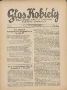 Głos Kobiety 1932.12.01 R.2 Nr23