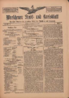 Wreschener Stadt und Kreisblatt: amtlicher Anzeiger für Wreschen, Miloslaw, Strzalkowo und Umgegend 1912.05.25 Nr63