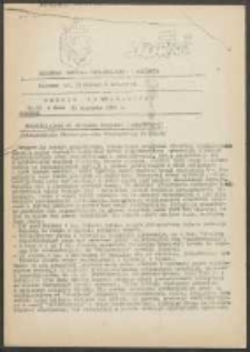 Serwis Informacyjny MKS NSZZ "Solidarność" w Gnieźnie 1981.08.13 Nr15