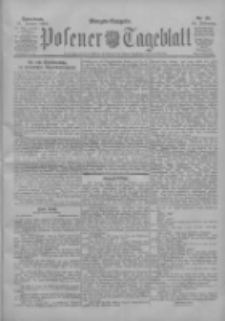 Posener Tageblatt 1905.01.21 Jg.44 Nr35; Morgen Ausgabe