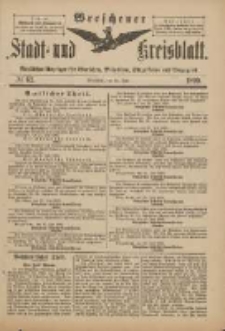 Wreschener Stadt und Kreisblatt: amtlicher Anzeiger für Wreschen, Miloslaw, Strzalkowo und Umgegend 1899.07.29 Nr62