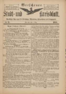 Wreschener Stadt und Kreisblatt: amtlicher Anzeiger f&uuml;r Wreschen, Miloslaw, Strzalkowo und Umgegend 1898.03.02 Nr19