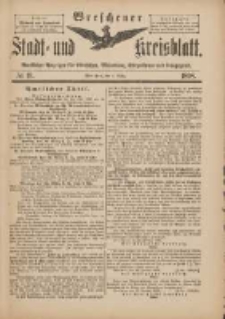 Wreschener Stadt und Kreisblatt: amtlicher Anzeiger für Wreschen, Miloslaw, Strzalkowo und Umgegend 1898.03.02 Nr19
