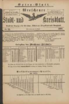 Wreschener Stadt und Kreisblatt: amtlicher Anzeiger für Wreschen, Miloslaw, Strzalkowo und Umgegend 1898.04.13 Nr32 Extra Blatt
