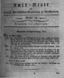 Amts-Blatt der Königlichen Preussischen Regierung zu Reichenbach. 1818.04.03 Stück 14