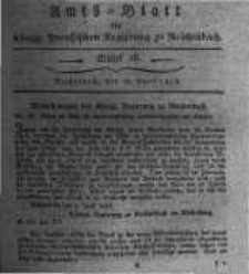 Amts-Blatt der Königlichen Preussischen Regierung zu Reichenbach. 1818.04.17 Stück 16