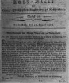 Amts-Blatt der Königlichen Preussischen Regierung zu Reichenbach. 1818.08.28 Stück 35