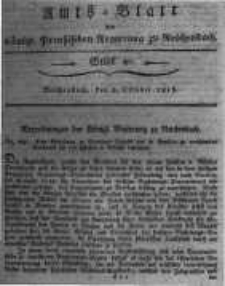 Amts-Blatt der Königlichen Preussischen Regierung zu Reichenbach. 1818.10.02 Stück 40