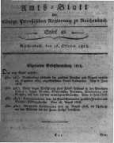 Amts-Blatt der Königlichen Preussischen Regierung zu Reichenbach. 1818.10.16 Stück 42