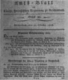 Amts-Blatt der Königlichen Preussischen Regierung zu Reichenbach. 1818.10.30 Stück 44
