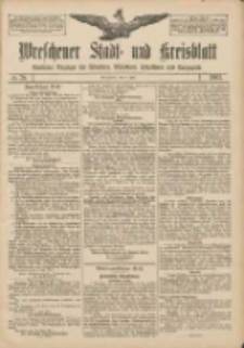 Wreschener Stadt und Kreisblatt: amtlicher Anzeiger f&uuml;r Wreschen, Miloslaw, Strzalkowo und Umgegend 1907.07.04 Nr79