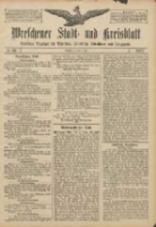 Wreschener Stadt und Kreisblatt: amtlicher Anzeiger f&uuml;r Wreschen, Miloslaw, Strzalkowo und Umgegend 1907.07.06 Nr80