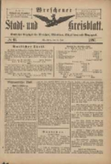 Wreschener Stadt und Kreisblatt: amtlicher Anzeiger für Wreschen, Miloslaw, Strzalkowo und Umgegend 1897.07.24 Nr61