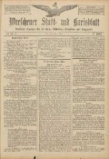 Wreschener Stadt und Kreisblatt: amtlicher Anzeiger f&uuml;r Wreschen, Miloslaw, Strzalkowo und Umgegend 1907.03.02 Nr28