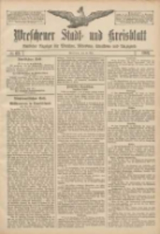 Wreschener Stadt und Kreisblatt: amtlicher Anzeiger f&uuml;r Wreschen, Miloslaw, Strzalkowo und Umgegend 1907.05.28 Nr63