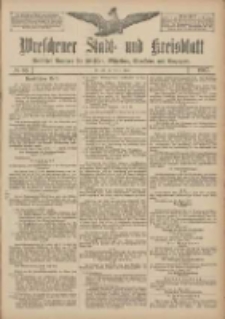Wreschener Stadt und Kreisblatt: amtlicher Anzeiger für Wreschen, Miloslaw, Strzalkowo und Umgegend 1907.06.11 Nr69