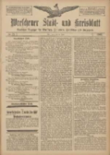 Wreschener Stadt und Kreisblatt: amtlicher Anzeiger f&uuml;r Wreschen, Miloslaw, Strzalkowo und Umgegend 1907.06.20 Nr73