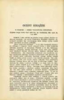 Oceny książek: Przegląd Sportowo-Lekarski 1929.07/12 R.1 Nr3/4