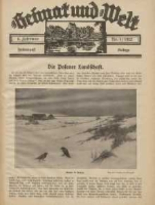 Heimat und Welt: Heimatpost: Beilage 1932.02.06 Nr4