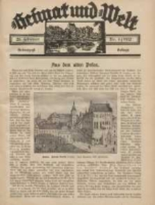 Heimat und Welt: Heimatpost: Beilage 1932.02.20 Nr6