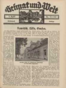 Heimat und Welt: Heimatpost: Beilage 1932.04.09 Nr13