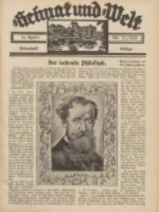 Heimat und Welt: Heimatpost: Beilage 1932.04.16 Nr14