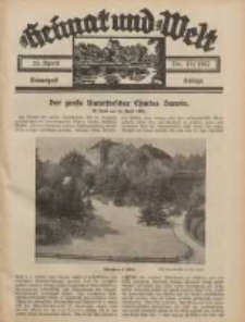 Heimat und Welt: Heimatpost: Beilage 1932.04.23 Nr15