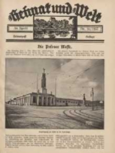 Heimat und Welt: Heimatpost: Beilage 1932.04.30 Nr16