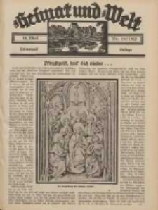 Heimat und Welt: Heimatpost: Beilage 1932.05.14 Nr18