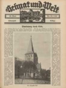 Heimat und Welt: Heimatpost: Beilage 1932.05.28 Nr20