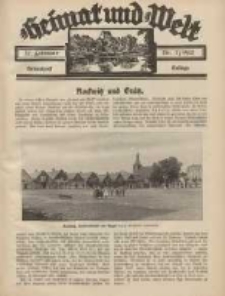 Heimat und Welt: Heimatpost: Beilage 1932.02.27 Nr7