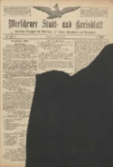 Wreschener Stadt und Kreisblatt: amtlicher Anzeiger f&uuml;r Wreschen, Miloslaw, Strzalkowo und Umgegend 1907.01.24 Nr11