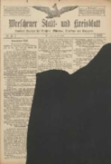 Wreschener Stadt und Kreisblatt: amtlicher Anzeiger f&uuml;r Wreschen, Miloslaw, Strzalkowo und Umgegend 1907.01.29 Nr13