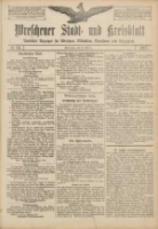 Wreschener Stadt und Kreisblatt: amtlicher Anzeiger f&uuml;r Wreschen, Miloslaw, Strzalkowo und Umgegend 1907.02.21 Nr24