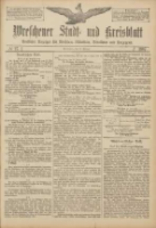 Wreschener Stadt und Kreisblatt: amtlicher Anzeiger f&uuml;r Wreschen, Miloslaw, Strzalkowo und Umgegend 1907.02.28 Nr27