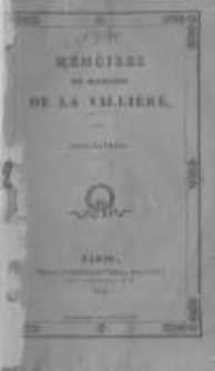 Mémoires de Madame de la Vallière. T.1
