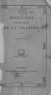 Mémoires de Madame de la Vallière. T.2
