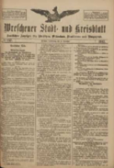 Wreschener Stadt und Kreisblatt: amtlicher Anzeiger für Wreschen, Miloslaw, Strzalkowo und Umgegend 1917.12.13 Nr157